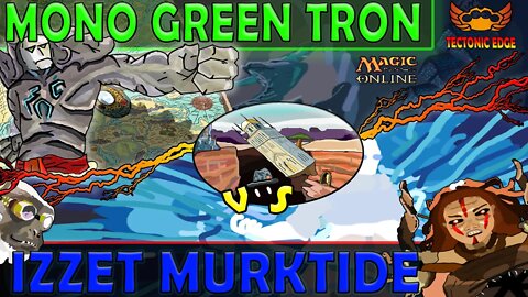 Mono Green Tron VS Izzet Murktide ｜Did I grab too much Gravehate?｜Magic The Gathering Online Modern League Match