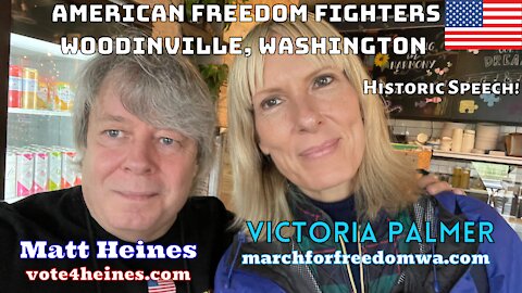 Victoria Palmer of March For Freedom Washington