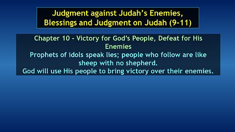 Video Bible Study: Zechariah - #13