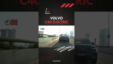 VOLVO C40 RECHARGE with 408 hp, a beautiful and efficient electric suv coupé #SHORTS