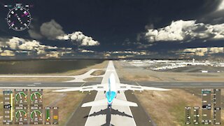 Landing in New York | Microsoft Flight Simulator 2020