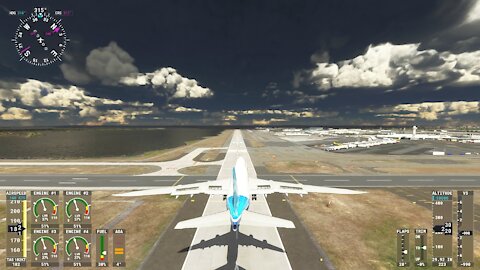 Landing in New York | Microsoft Flight Simulator 2020