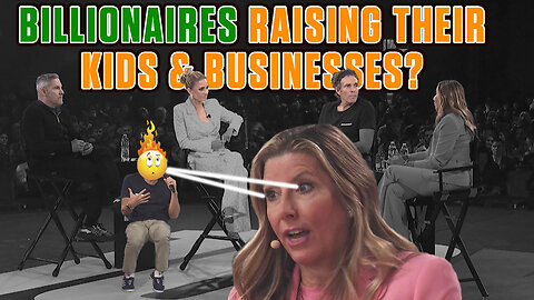 Billionaires talk about raising kids and running a business.