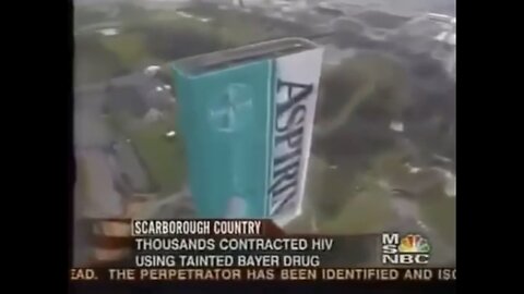 BAYER COMPANY PRODUCT ☣️🦠🩸🌡️TAINTED WITH HIV☢️🌡️💉♿️INFECTED THOUSANDS OF HAEMOPHILIACS☢️🚯👣🐚💫