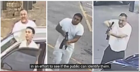 Police release photos of gunmen wanted in deadly shooting outside Houston gas station
