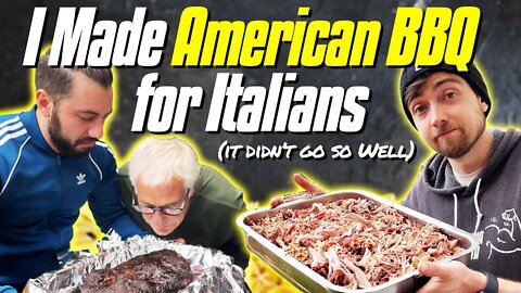 I Tried to Cook American BBQ for Italians