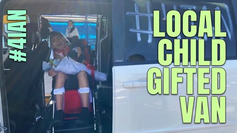 Wheelchair-accessible van donated to family in need and more...