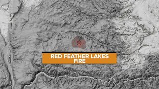 Evacuations lifted after fire destroys 2 structures in Red Feather Lakes