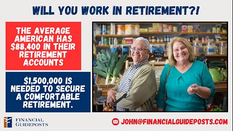 You Need $1,500,000 To Retire Comfortably The Average American Has $88,400...