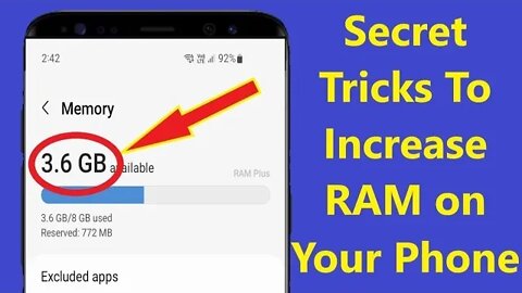 increase ram in android without root 2021how to increase ram