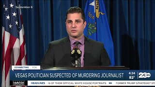 Vegas politician suspected of murdering journalist