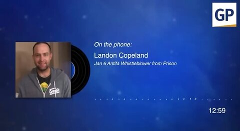 Landon Copeland - Jan 6 Antifa Whistleblower from Prison