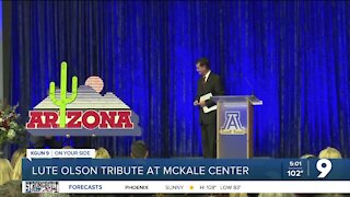 Lute Olson tribute at McKale Center