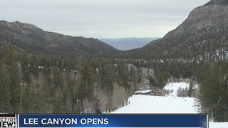 Lee Canyon opens for the season