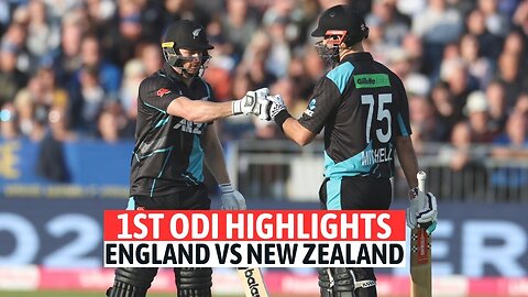 1st ODI | 1st Innings Highlights | New Zealand Tour Of England | 8th September 2023