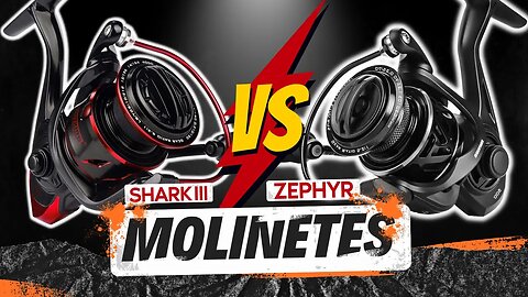 MOLINETE SHARK III VS MOLINETE ZEPHYR | Veja qual é o melhor entre os dois