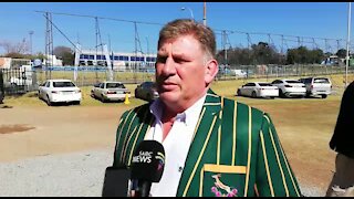 Springbok heroes turn out for James Small funeral (x52)
