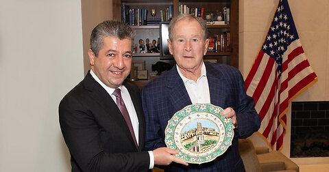 Barzani thanks Bush for liberating Iraq from Saddam's regime