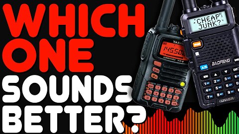Baofeng UV-5R Audio Quality Test - Does A UV5R Sound Like Junk?