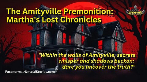 Amityville House Horror Stories: Untold Stories - Terrifying Truths
