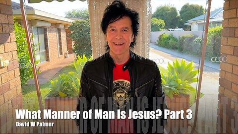 "What Manner of Man Is Jesus, Part 3: Perfect Justice" - David W Palmer (2024)