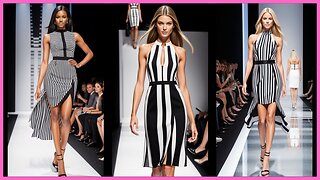 Black & White Stripes Collection - L'Uf Outfit Ideas