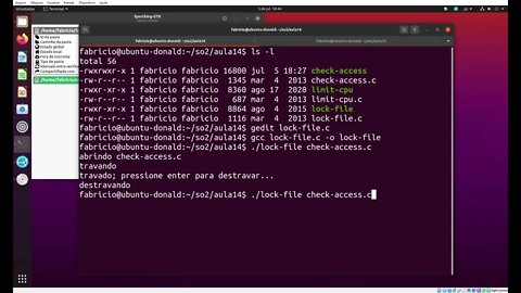 lock-file.c - Cria uma Trava de Escrita com fcntl no Linux