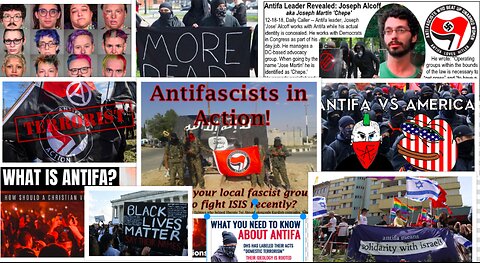 WHO / WHAT is ANTIFA - ORGANISED DS TERROR FUNDED by GEORGE SOROS and DS