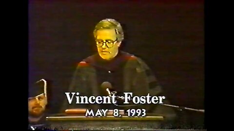 The Death of Vince Foster - What Really Happened (VHS rip, 1995)