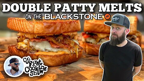 The Ultimate Double Smash Patty Melts | Blackstone Griddles