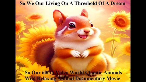 Our 600th Video World Chaotic Animals Wild Relaxing Animal Documentary Movie