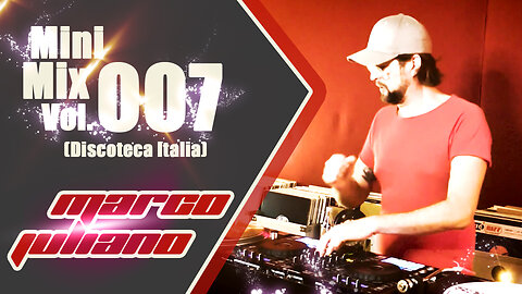 007 | DISCOTECA ITALIA | Marco Juliano Mini Mix Series | Vinyl Only