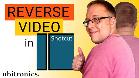How To Reverse a Video In Shotcut - Backward Playing Video