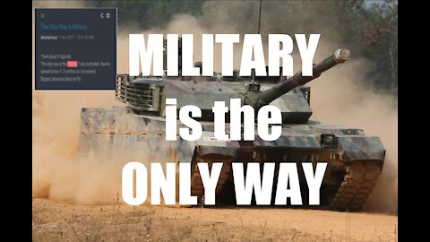 MILITARY is the Only WAY