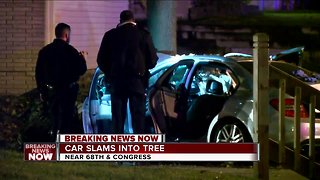 One dead, two hospitalized in northwest side crash