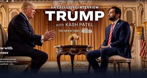 Kash's Corner - Trump Interview