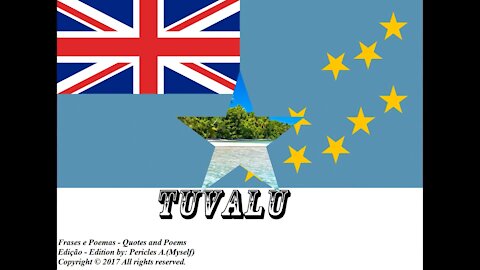 Bandeiras e fotos dos países do mundo: Tuvalu [Frases e Poemas]