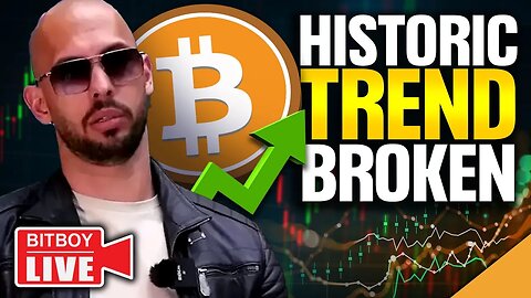 Bitcoin BREAKS HISTORIC Trend! ⚠️Crypto Stolen From TOP Influencer⚠️