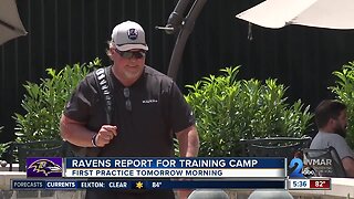 Ravens report to training camp