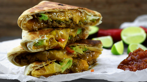 How to make spicy tortilla toasties