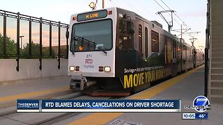 RTD's driver shortages continue to cause daily cancellations