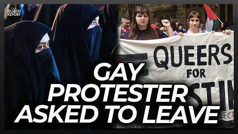 Queers for Palestine Protester Aghast that Muslim Woman Hates Gays