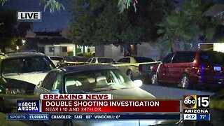 Double shooting investigation in Phoenix