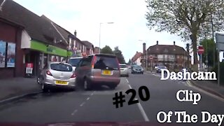 Dashcam Clip Of The Day #20 - World Dashcam - Toyota Van Crashes In Parked Car