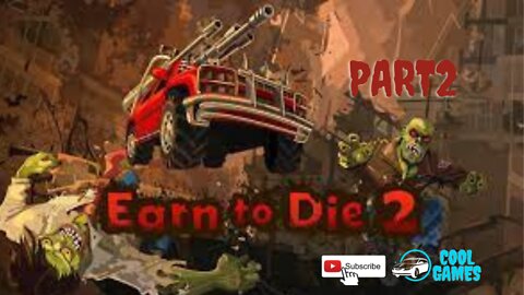Earn to die 2 gameplays - Upgrade the car before drive | day12- 24 | 2nd checkpoint #part2
