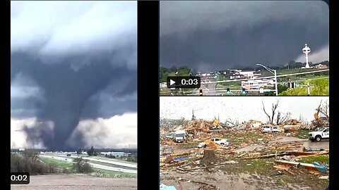 THIS IS UNNATURAL! HISTORIC CATASTROPHIC TORNADO OUTBREAK!*THE COLLAPSE IS IMMINENT*