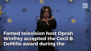 Oprah’s Partner Responds To Presidential Speculations After Golden Globes Speech Sets Internet Ablaze