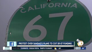 SANDAG plans to slash SR-67 expansion funds meets opposition