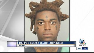 Rapper Kodak Black arrested at Rolling Loud festival in Miami