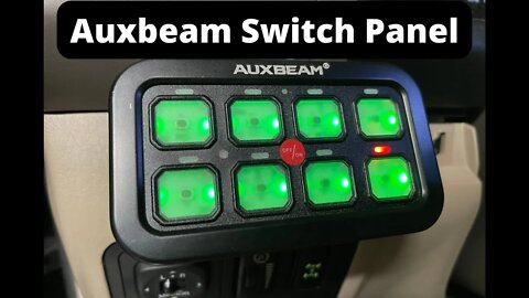 Auxbeam Switch Panel [Lexus GX470 Install]